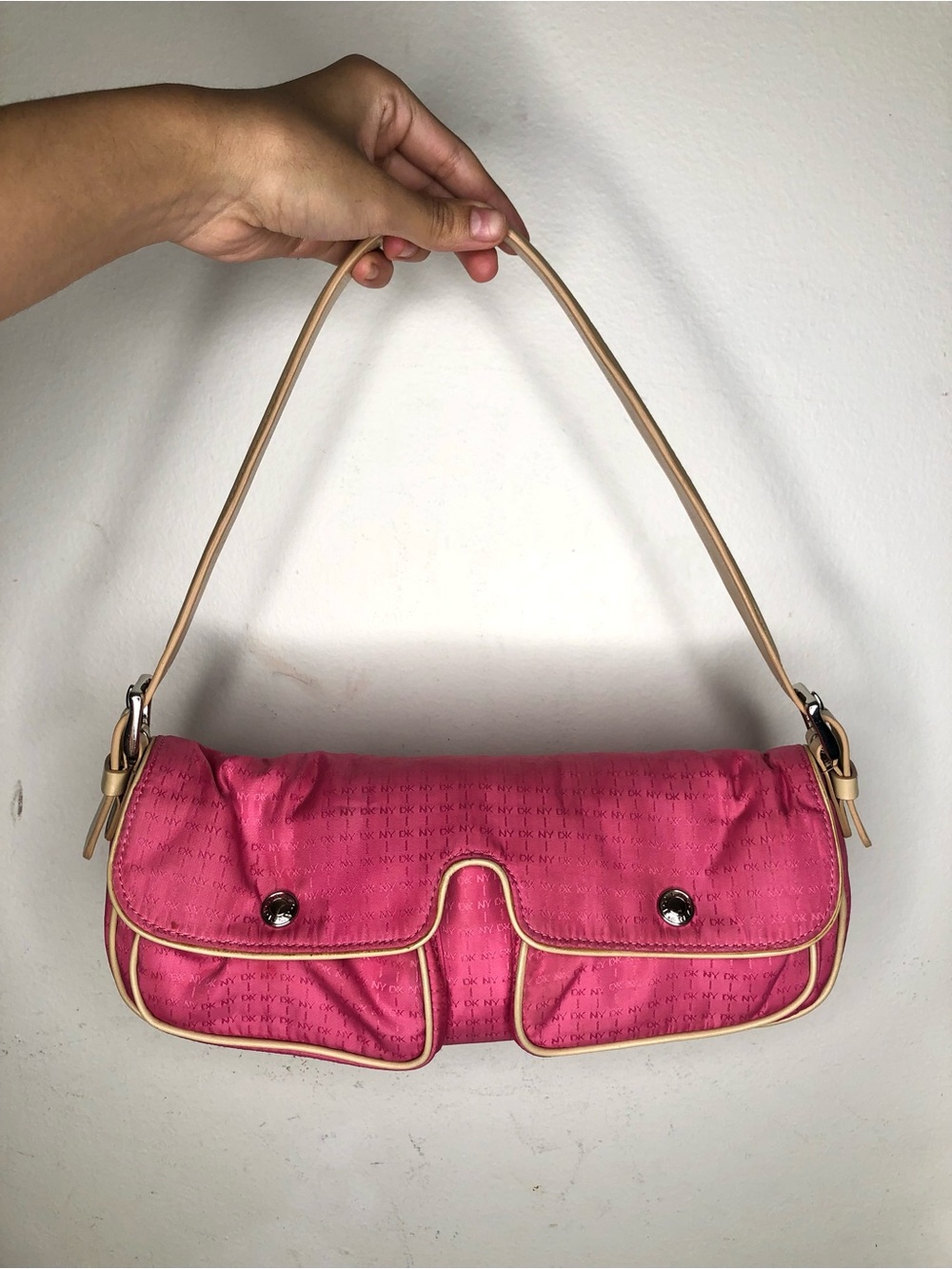 2000s Pink Shoulder Bag